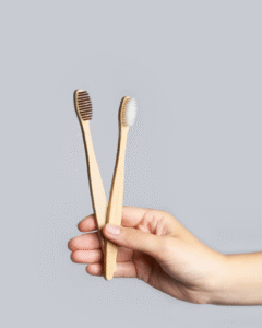 Cepillo de dientes de bambú