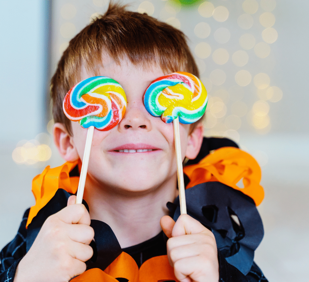 Dulces halloween niños